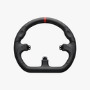 D型 ブラック レザー ステアリング Closed D Black Leather Rim - dele.io