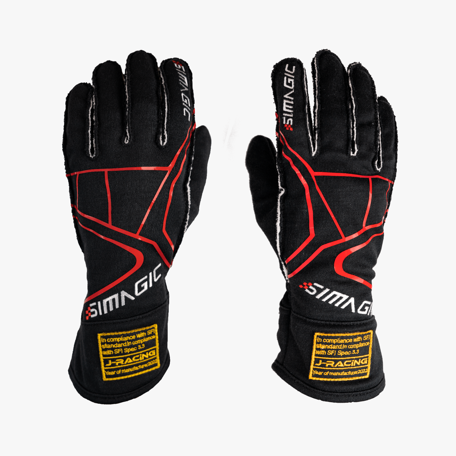 シムレース用グローブ 3点セット Simagic STRASSE Lサイズ シムレース シムレース用グローブ 3点セット Simagic STRASSE Lサイズ シムレース