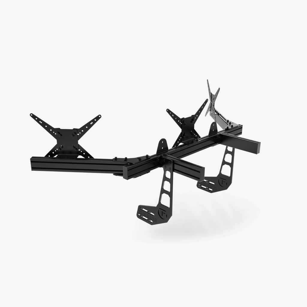 Trak Racer コックピット取付用トリプルモニタースタンド TR80-TRICM Trak Racer コックピット取付用トリプルモニタースタンド TR80-TRICM