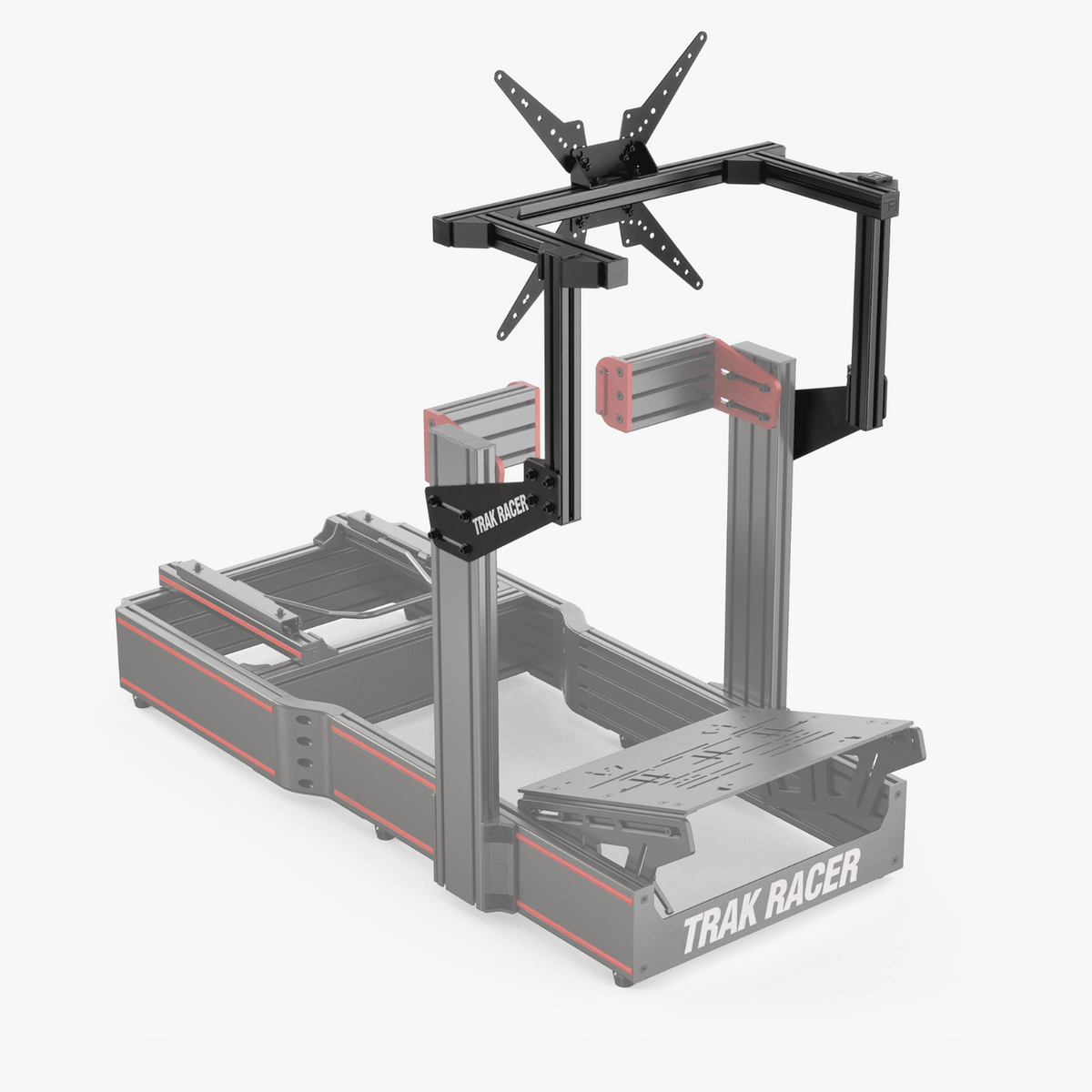 直付け式】アルミフレームシングルモニタースタンド 国内正規品 MS-CM