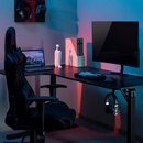 Alterzone ゲーミングデスク L字型 幅160cm PCデスク デスク 机 コーナーデスク ラック付き カップホルダー付き 在宅勤務 組立簡単 ALZGMDL-1 - dele.io