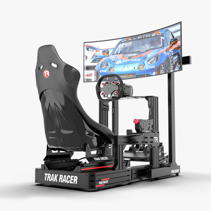 Trak Racer アルミフロアシングルモニタースタンド+VESAマウント 国内 Trak Racer アルミフロアシングルモニタースタンド+VESAマウント 国内