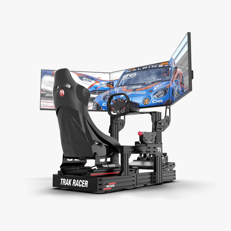 Trak Racer コックピット取付用トリプルモニタースタンド TR80-TRICM Trak Racer コックピット取付用トリプルモニタースタンド TR80-TRICM