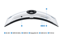 Samsung Odyssey Neo G9 G95NC DUHD 57インチ ゲーミングモニター（LS57CG950NKXKR）最大240Hz / VA / デュアルUHD / 湾曲1000R 一年間保証輸入品
