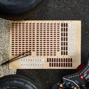 Asetek ステッカーシート Orange/Red - dele.io