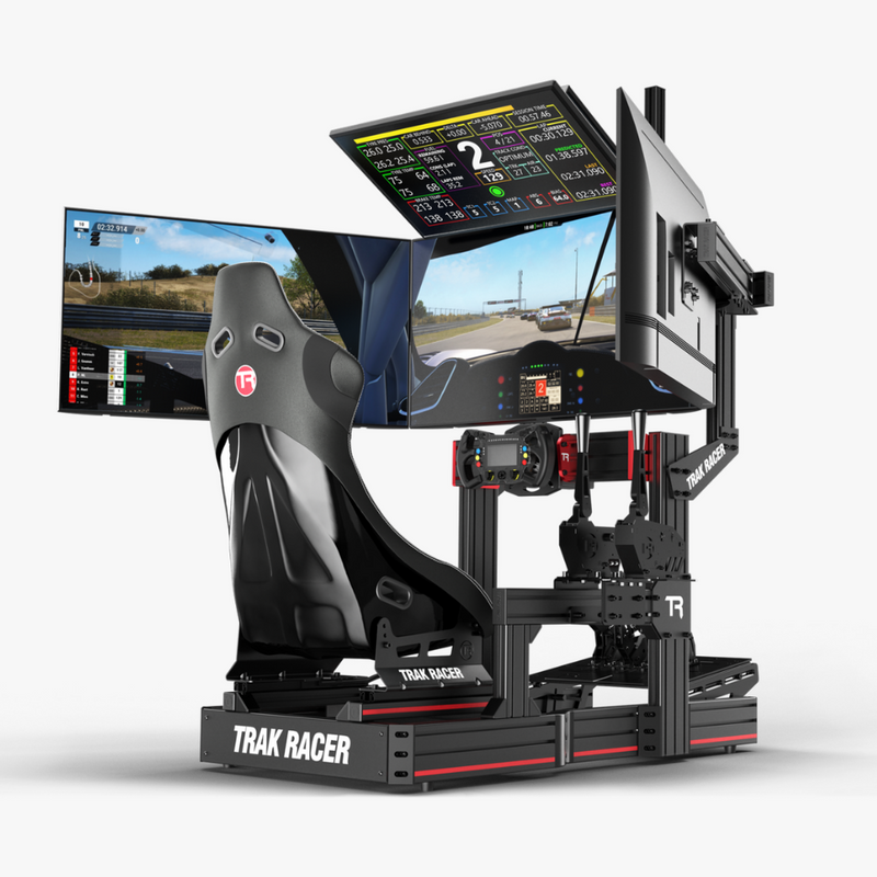 Trak Racer コックピット取付用クワッドモニタースタンド–1200MM Trak Racer コックピット取付用クワッドモニタースタンド–1200MM