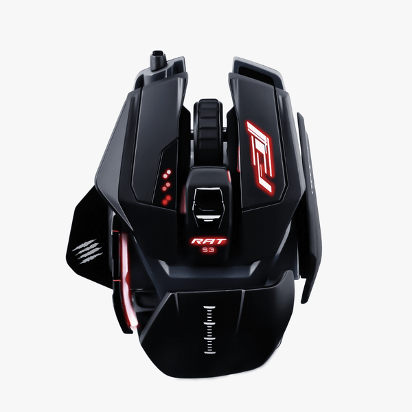 Mad Catz The Authentic R.A.T. Pro S3 Optical Gaming Mouse, BLACK