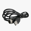 DIN/USB Cable ケーブル PC 対応 一年間保証輸入品 - dele.io