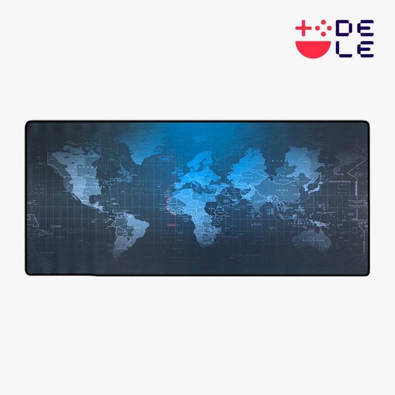 DELE ゲーミングマウスパッド マウスパッド 大型 キーボードパッド 滑り止め おしゃれ 布製 世界地図 - dele.io