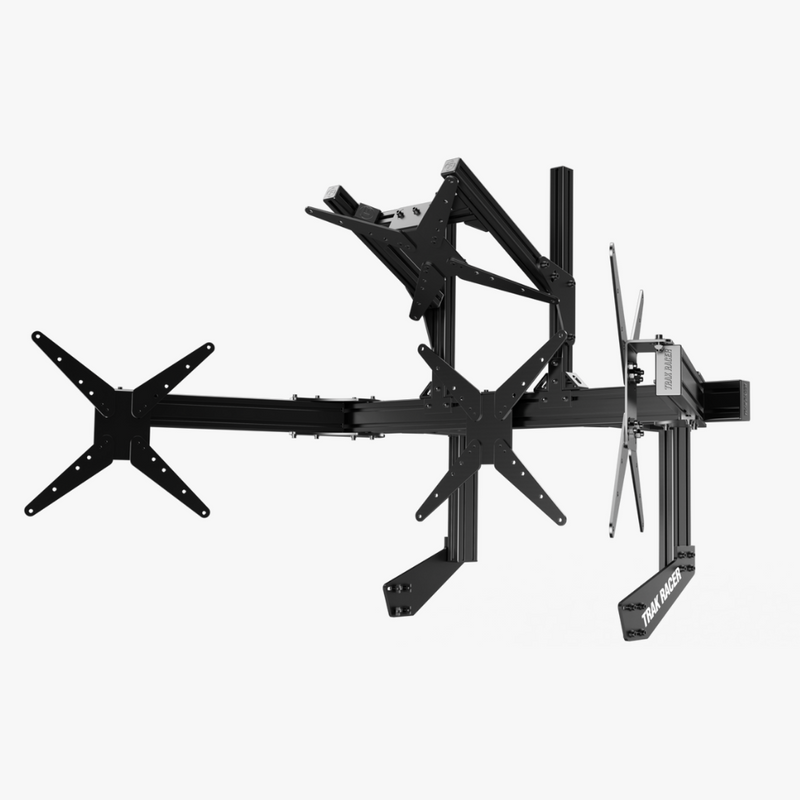 Trak Racer コックピット取付用クワッドモニタースタンド–1200MM Trak Racer コックピット取付用クワッドモニタースタンド–1200MM