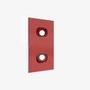 TR8020 スペアコーナーブラケット　80 X 40MMレッド 国内正規品 TR80-80B-RED - dele.io