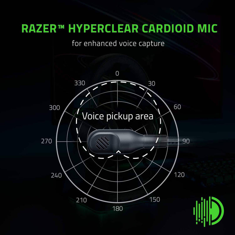 Razer BlackShark V2 X ゲーミングヘッドセット 3.5mmアナログ 7.1ch サラウンド 特許技術採用50mmドライバ 単一指向性マイク ノイズキャンセリング 高遮音性 一年保証輸入品 - dele.io