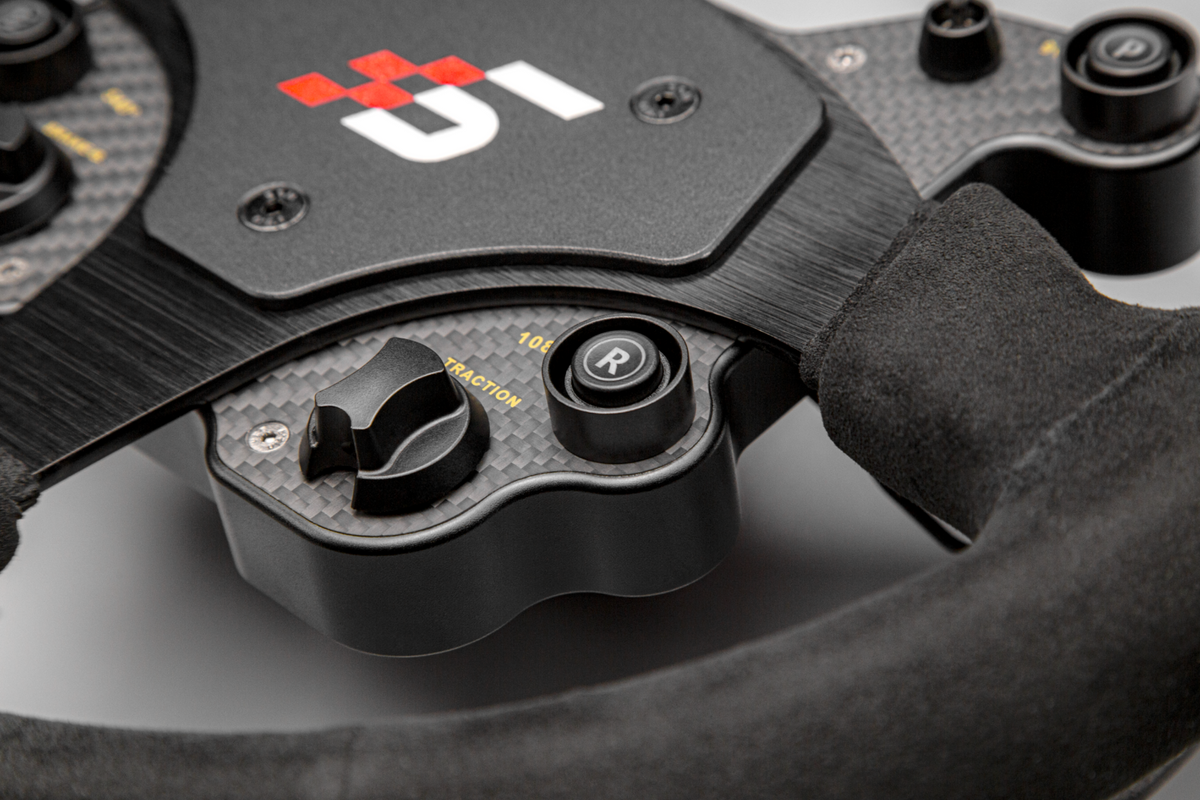 GT1-SR ステアリングホイール(アルカンタラ)クリックリリース付き GT1-SR ステアリングホイール(アルカンタラ)クリックリリース付き