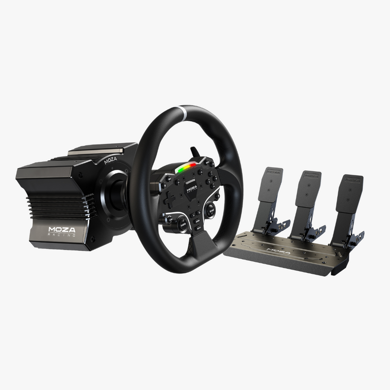 MOZA R5 Bundle ダイレクトドライブ ハンコン ペダル バンドル【国内 MOZA R5 Bundle ダイレクトドライブ ハンコン ペダル バンドル【国内