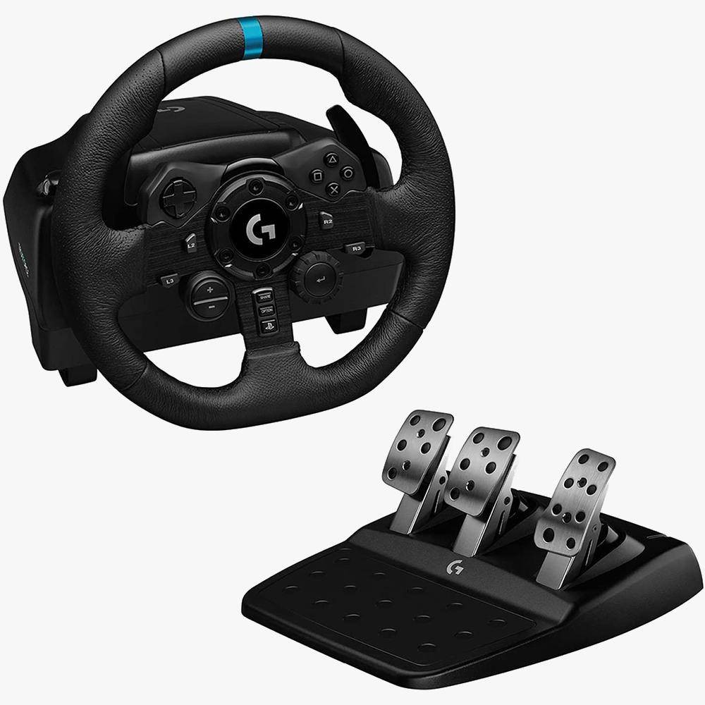 Logitech G923 Driving TureForce Feedback ロジテック レーシングゲームハンドル