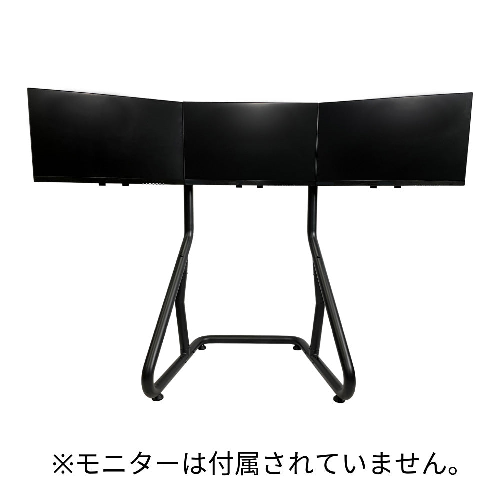 DELE Monitor Stand DMS-1 トリプル モニタースタンド AP2対応 24-32インチ DRS-1 高さ調整可 フロア モニタースタンド | dele.io